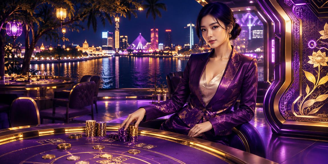 Người chơi VIP đang tham gia game bài miền Tây với trang phục truyền thống